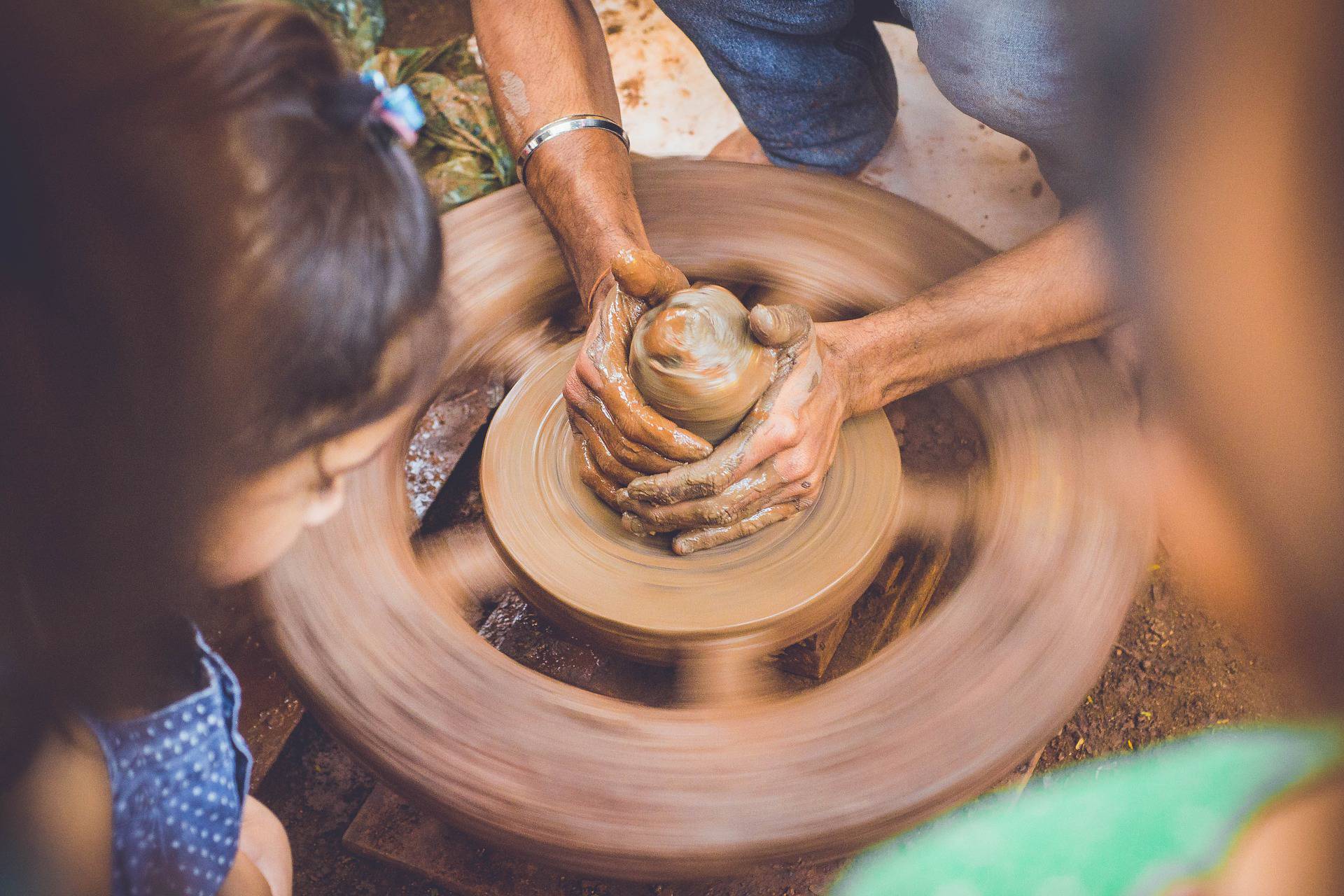 séjour et stage de poterie