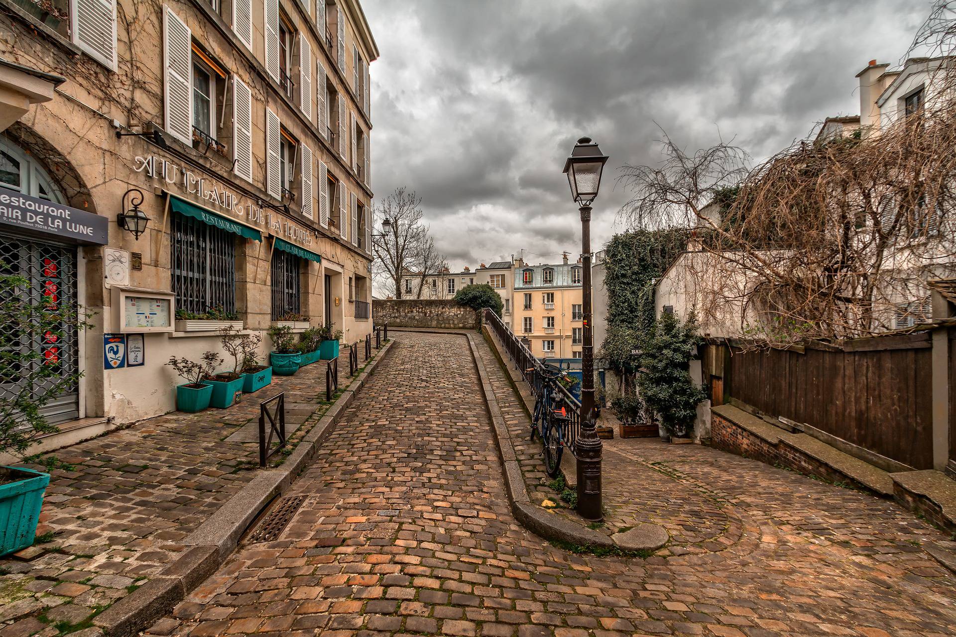 Une ruelle dans Montmartre