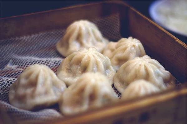 Dégustation ravioli chinois