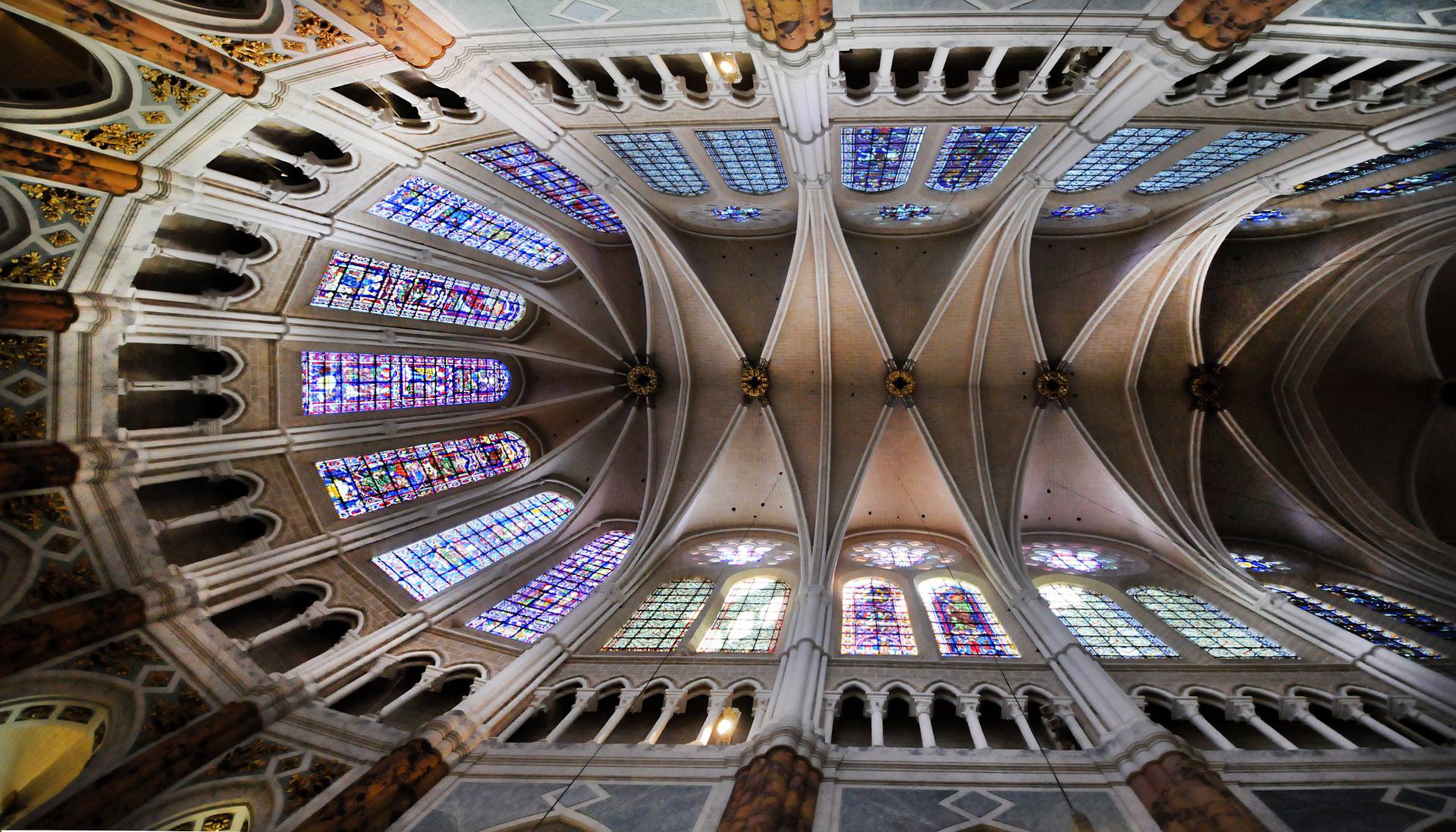 Nef de la cathédrale de Chartres