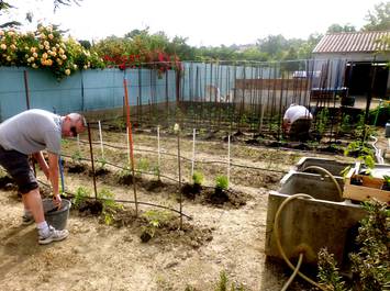 Un potager, un verger à votre disposition pendant vos vacances ?