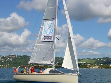 Journée voile aux ilets du Robert