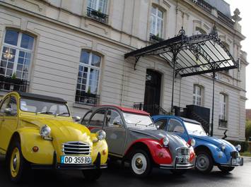 A l'Allure Champenoise : balades en 2cv Citroën en Champagne