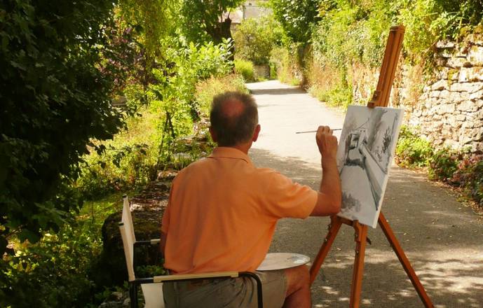 Stage semaine peinture impressionniste (huile, acrylique, pastel, aquarelle)