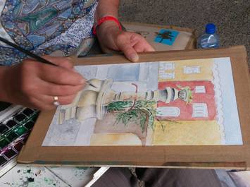 Cours et Stages : Croquis - Dessiner - Peindre en pleine nature et en atelier