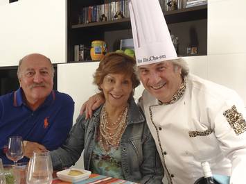 Dinner at a local's home in Biarritz