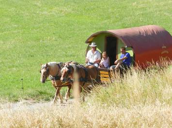 Séjour "Evasion Boheme"  en roulotte  sur les chemins de la Drôme