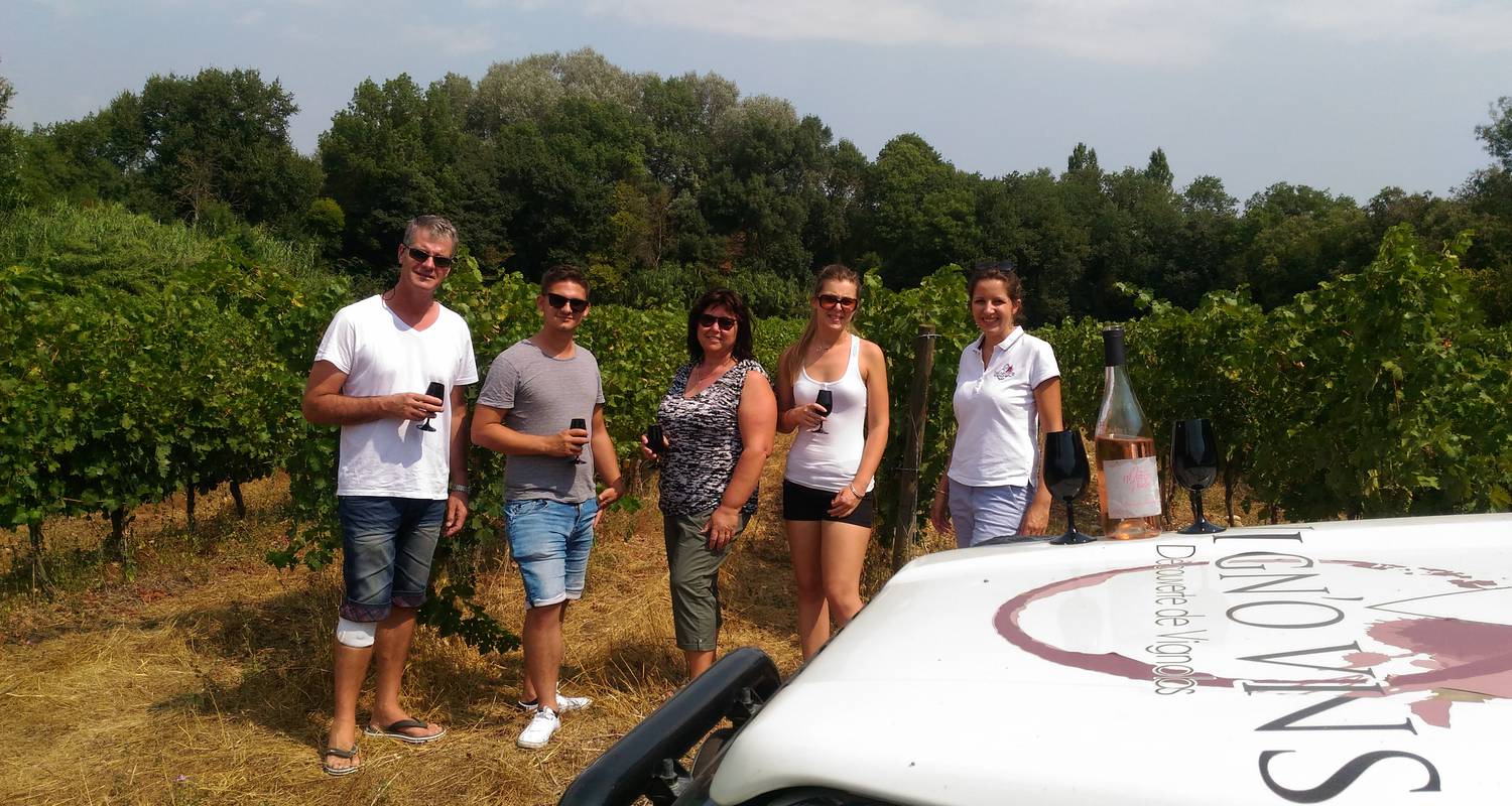 Activité: vigno'vins,  descubrimiento de la viña de saint christol en 4x4 en saint-christol (131754)