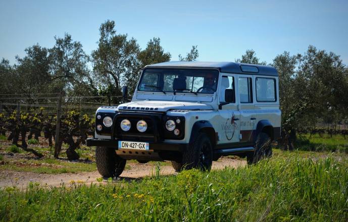 Vigno'vins, découverte du vignoble des Costières de Nîmes en 4x4