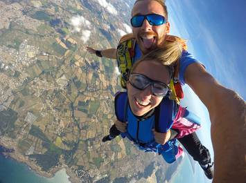 Saut en parachute tandem - Ecole de  Parachutisme