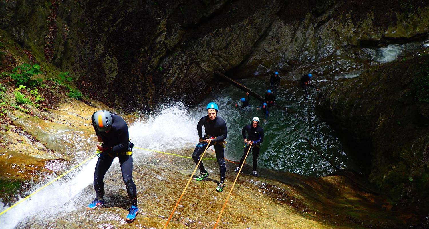 Activité: canyoning sensation d'angon à angon (132347)